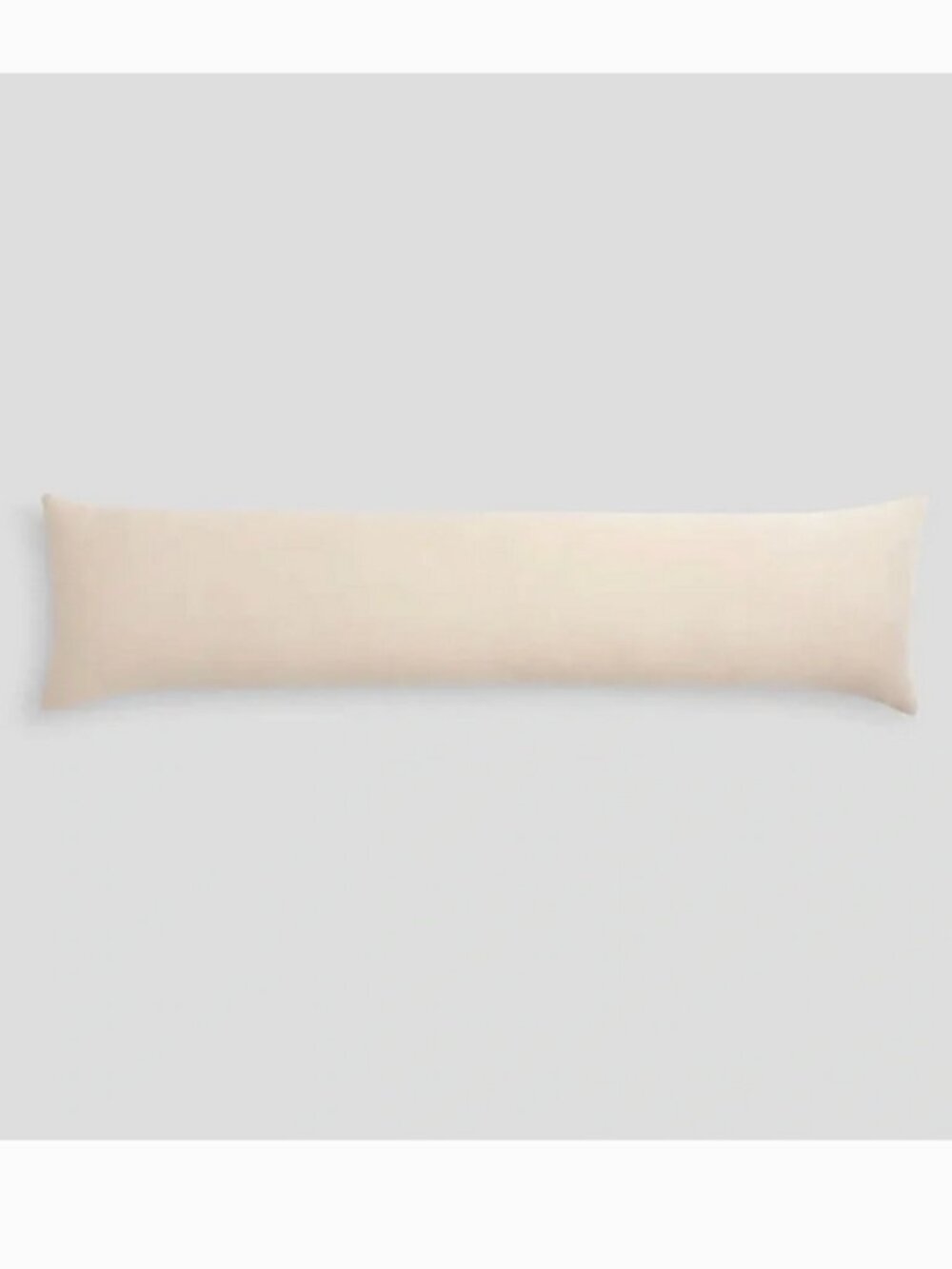 NWOT Quince European Linen Oversized Lumbar Pillow Cover in Natural Tan
